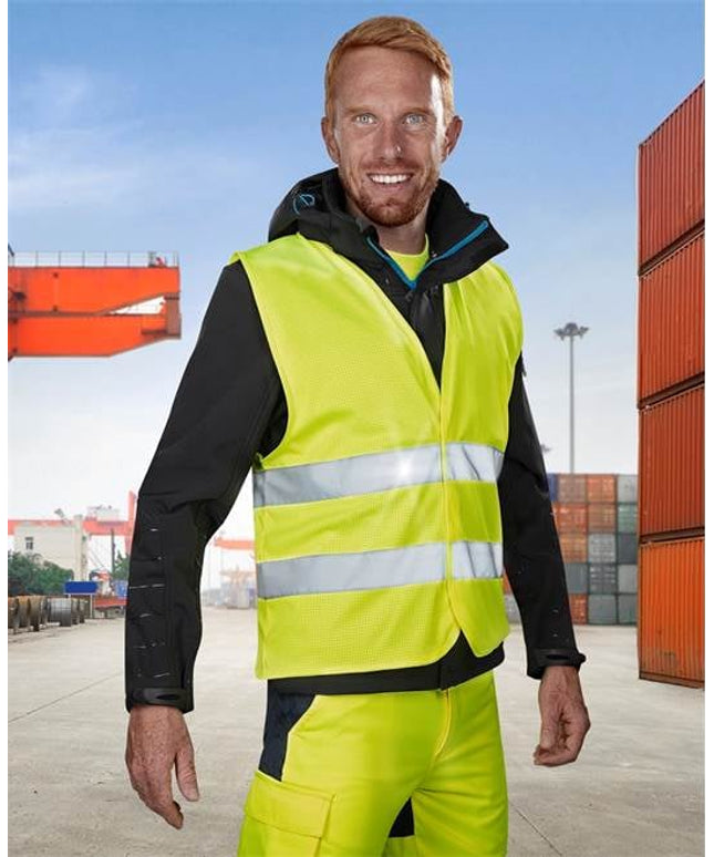 Vesta reflectorizanta tip plasa mesh Ardon BOLT, 100% poliester mesh, 125 gr/mp