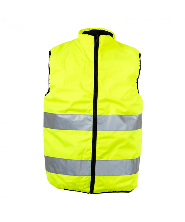 Vesta reflectorizanta vatuita de iarna Renania REVERSO, 100% poliester