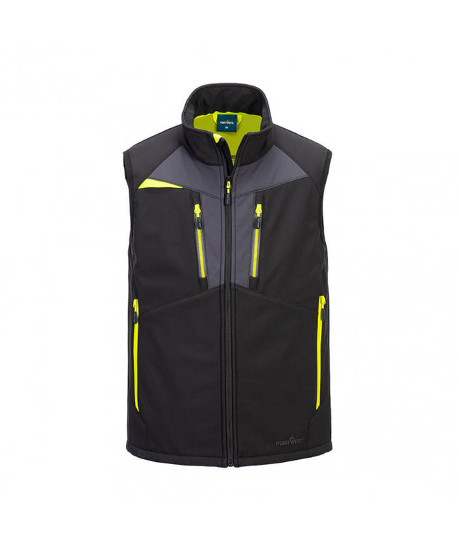 Vesta de lucru softshell Portwest DX4, 92% poliester, 8% elastan, 315 gr/mp