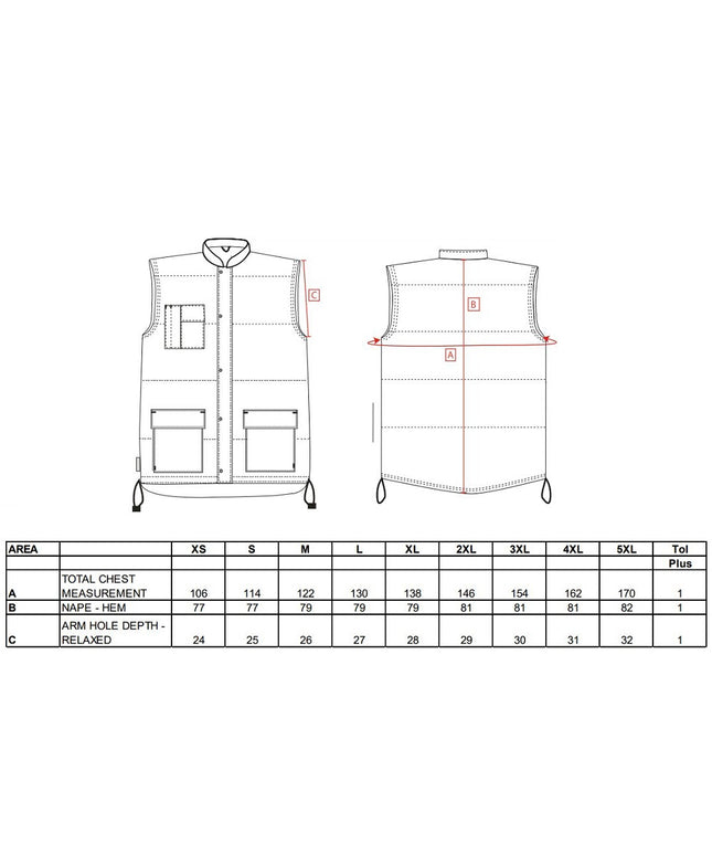 Vesta vatuita de iarna Portwest CLASSIC S415,100% poliester, 160g