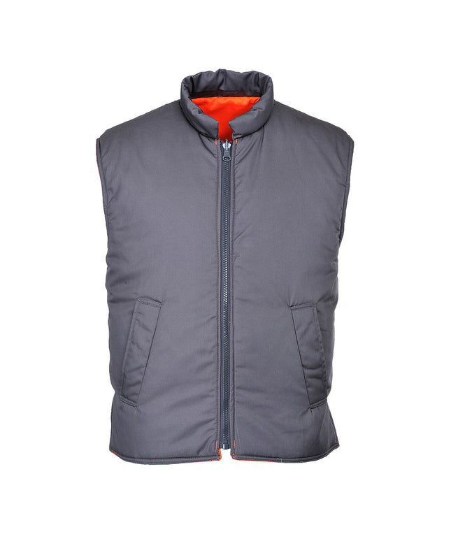 Vesta vatuita de iarna reflectorizanta Portwest HI-VIS RIS RT44, 80% poliester, 20% bumbac, 280 gr/mp