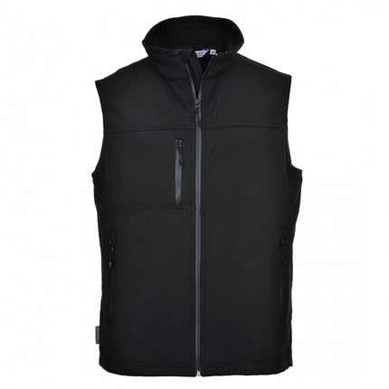 Vesta de iarna softshell Portwest TK51, 94% poliester, 6% elastan, 310g