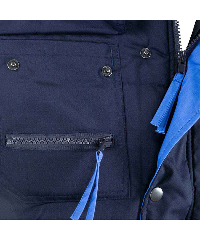 Vesta vatuita de iarna Renania MAJOR, tercot 80% poliester, 20% bumbac