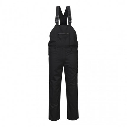 Pantaloni salopeta cu pieptar Portwest WX2 ECO STRETCH Bib and Brace, 65% poliester reciclat, 35% bumbac, 245 gr/mp
