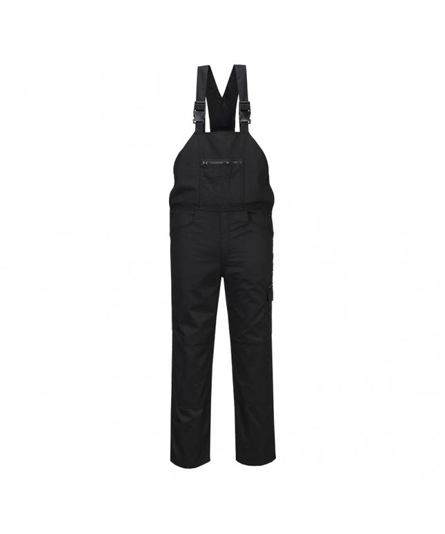 Pantaloni salopeta cu pieptar Portwest WX2 ECO STRETCH Bib and Brace, 65% poliester reciclat, 35% bumbac, 245 gr/mp