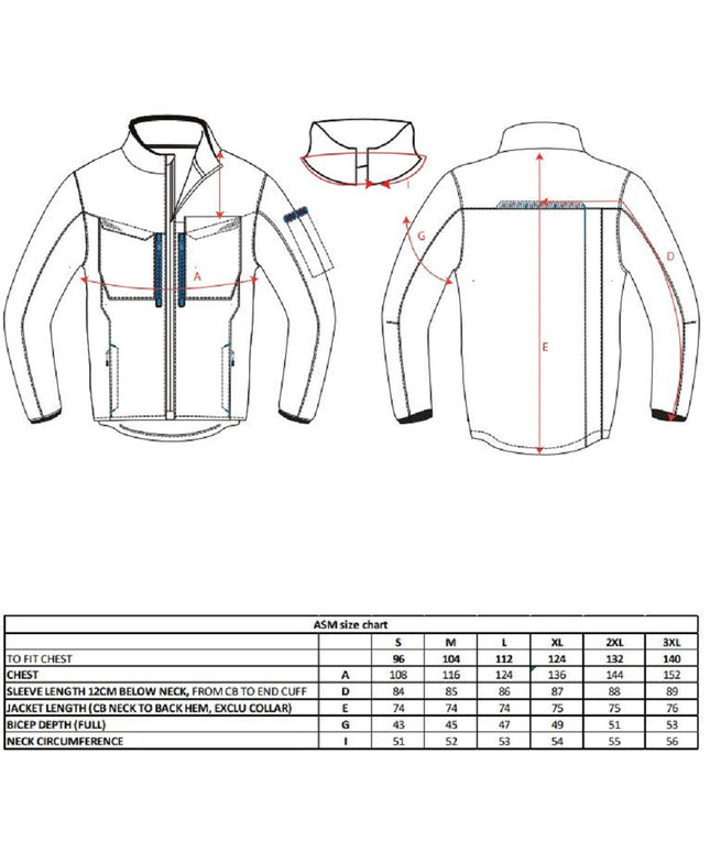 Jacheta de lucru Portwest SOFTSHELL T750 WX3, 94% poliester, 6% elastan, 310gr/mp
