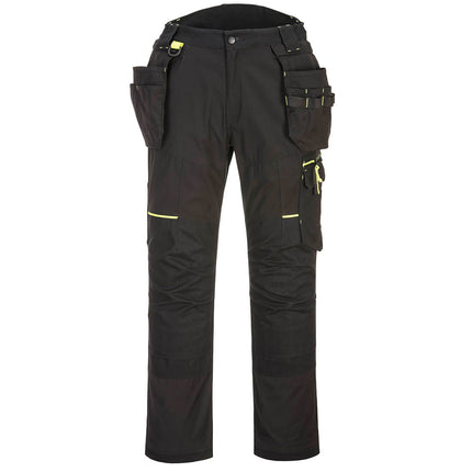 Pantaloni de lucru in talie Portwest T706 WX3 ECO STRETCH HOLSTER, 65% poliester reciclat, 33% bumbac, 2% elastan 280g