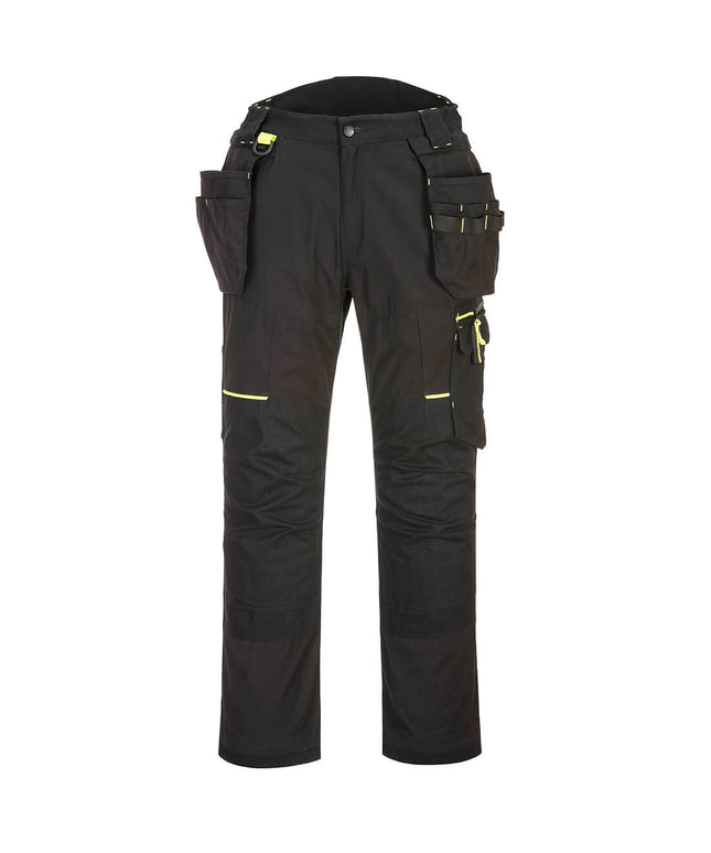 Pantaloni de lucru in talie Portwest T706 WX3 ECO STRETCH HOLSTER, 65% poliester reciclat, 33% bumbac, 2% elastan 280g