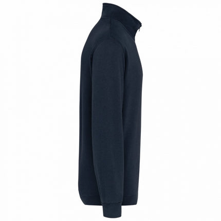 Bluza de iarna Kariban K478, 80% bumbac, 20% poliester, fermoar scurt, 280 gr/mp