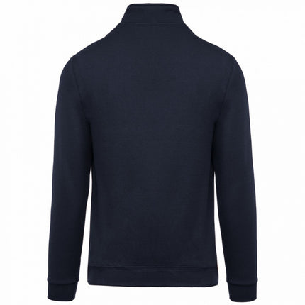 Bluza de iarna Kariban K478, 80% bumbac, 20% poliester, fermoar scurt, 280 gr/mp