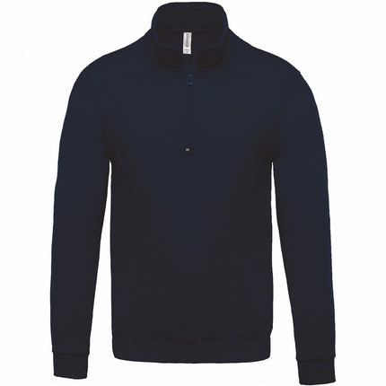 Bluza de iarna Kariban K478, 80% bumbac, 20% poliester, fermoar scurt, 280 gr/mp