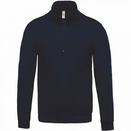 Bluza de iarna Kariban K478, 80% bumbac, 20% poliester, fermoar scurt, 280 gr/mp