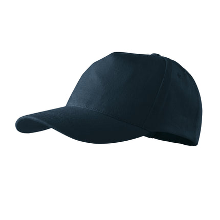 5P şapcă unisex alb reglabilă