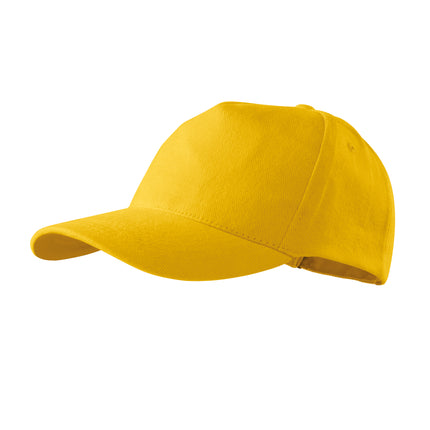 5P şapcă unisex alb reglabilă