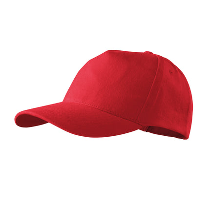 5P şapcă unisex alb reglabilă