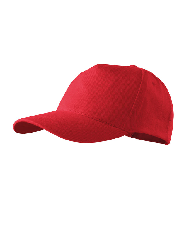 5P şapcă unisex alb reglabilă