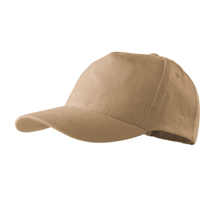 5P şapcă unisex alb reglabilă