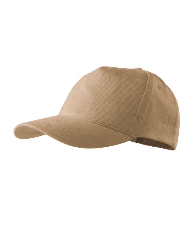5P şapcă unisex alb reglabilă