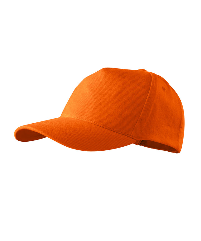 5P şapcă unisex alb reglabilă