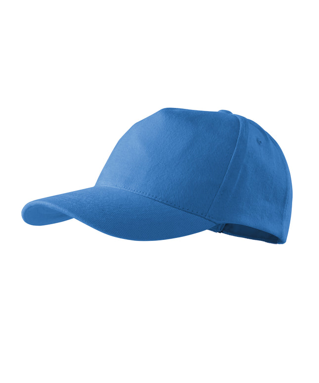 5P şapcă unisex alb reglabilă