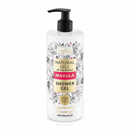Gel de dus cu ulei de Marula, 500ml