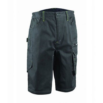 Pantaloni scurti BARVA, tercot, antracit - S