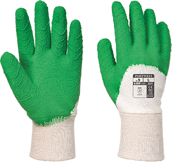a171 Open Back Latex Glove