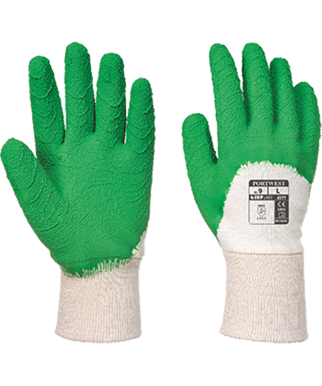 a171 Open Back Latex Glove