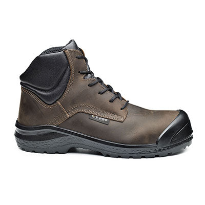 Bocanci de protectie Base B0883 Be-Browny Top / Be-Jetty Top S3, cu bombeu nemetalic si lamela
