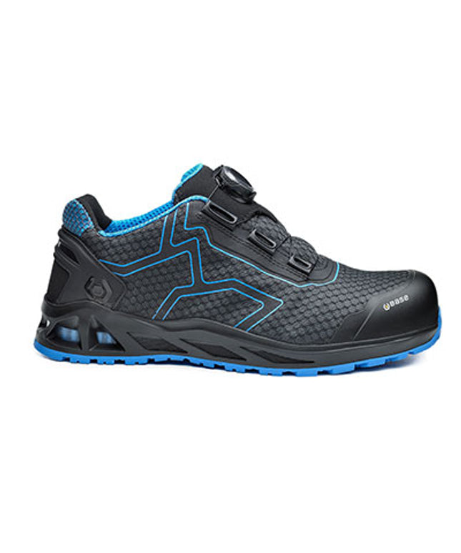 Pantofi de protectie Base B1005 K-Jump / K-Trek / K-Rush S1P HRO, bombeu metalic si lamela