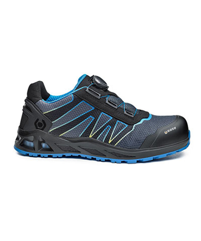 Pantofi de protectie Base B1007 K-Energy S3 HRO, bombeu metalic si lamela