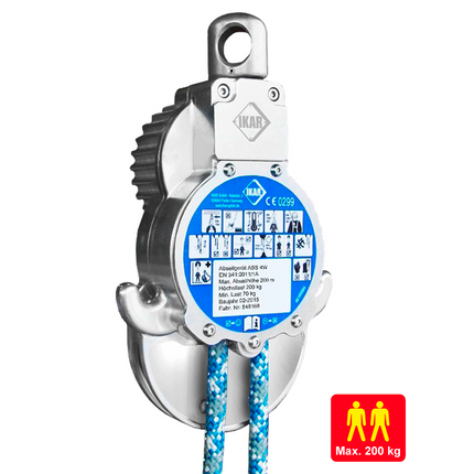 Dispozitiv de salvare si evacuare Vertiqual BISON ABS 4 W