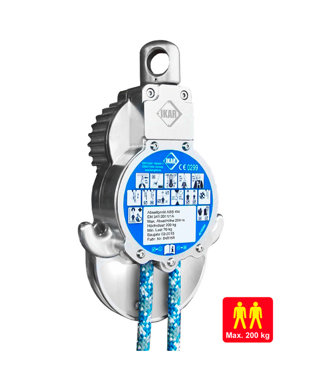 Dispozitiv de salvare si evacuare Vertiqual BISON ABS 4 W