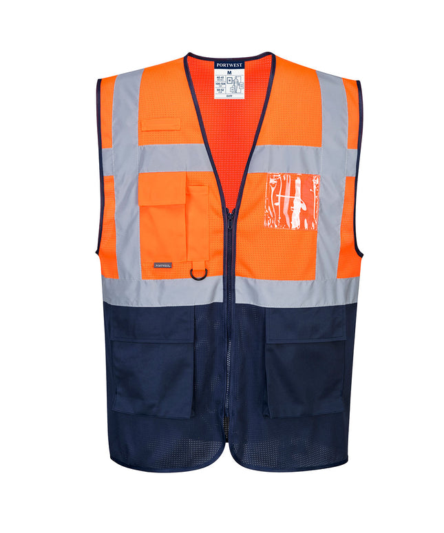 Hi-Vis Mesh Contrast Executive Vest