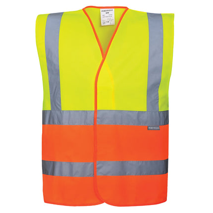 Hi-Vis Band and Brace Contrast Vest