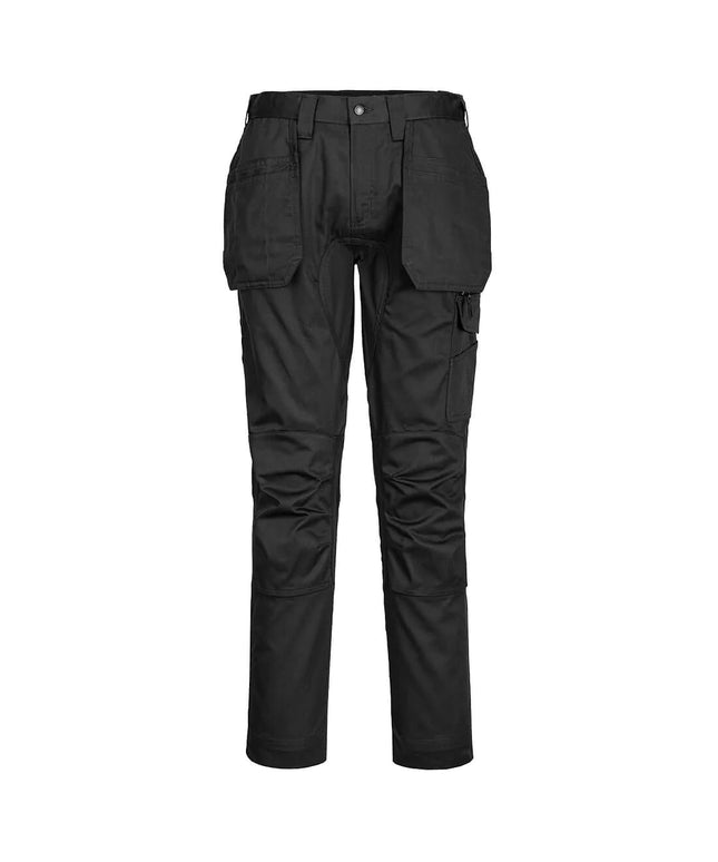 Pantaloni de lucru in talie Portwest HOLSTER CD883 WX2, 65% poliester reciclat, 35% bumbac, 245g