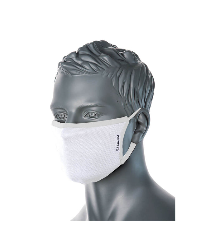 3-Ply Anti-Microbial Fabric Face Mask (Pk25)
