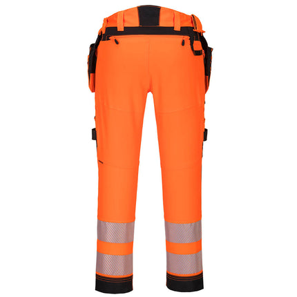 Pantaloni reflectorizanti Portwest DX442 DX4, cu buzunare detasabile, 92% poliester 8% elastan, 270g