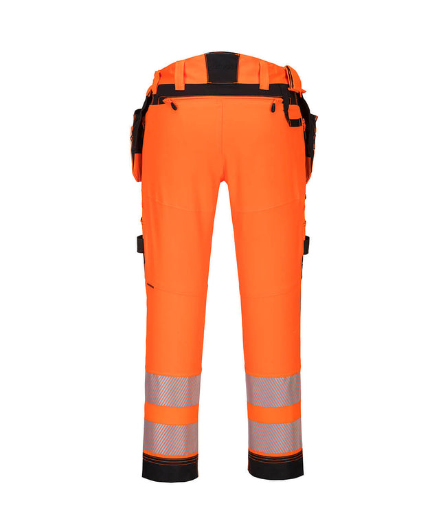 Pantaloni reflectorizanti Portwest DX442 DX4, cu buzunare detasabile, 92% poliester 8% elastan, 270g