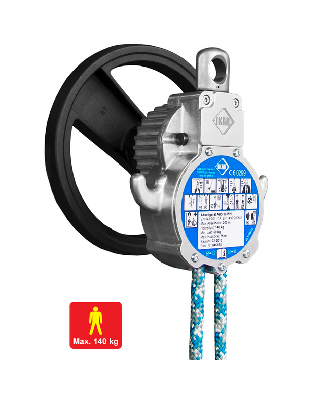 Dispozitiv de salvare si evacuare Vertiqual FAVORIT ABS 3a WH