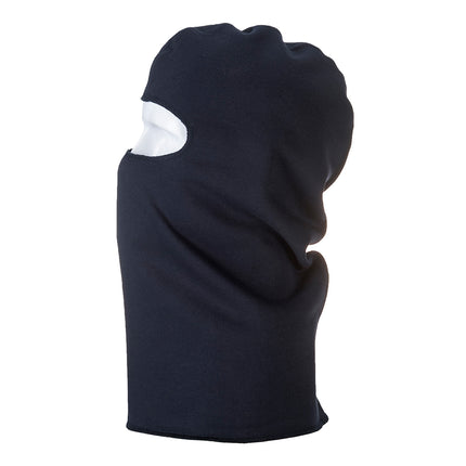 Cagula ignifuga antistatica Portwest BALACLAVA FR09, 60% modacrilic, 39% bumbac, 1% fibra carbon, 300g