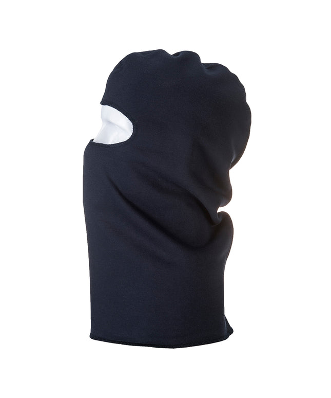Cagula ignifuga antistatica Portwest BALACLAVA FR09, 60% modacrilic, 39% bumbac, 1% fibra carbon, 300g