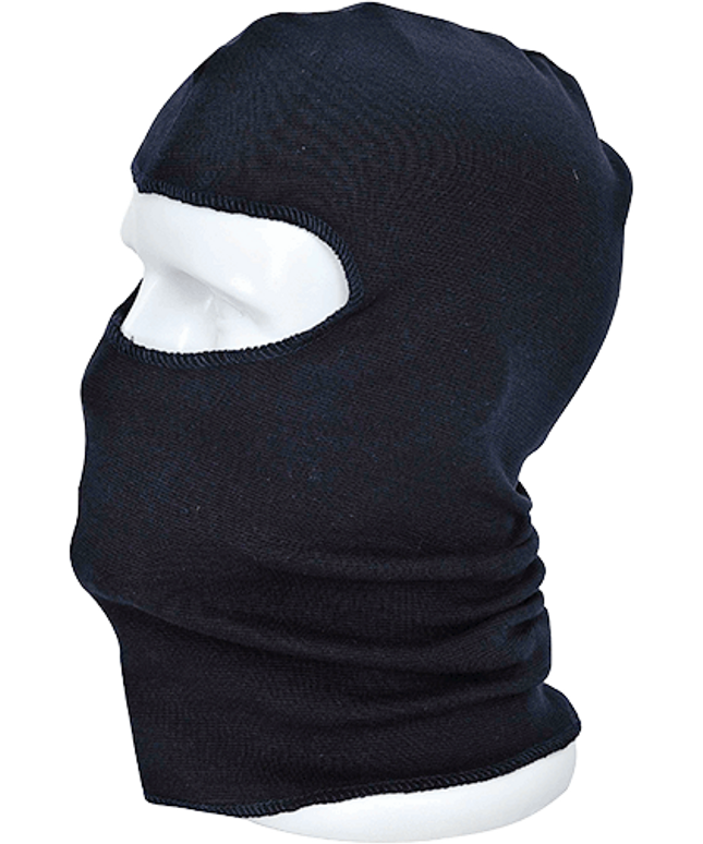 Cagula ignifuga antistatica Portwest FR18, 60% modacrilic, 39% bumbac, 1% fibra de carbon, 400g