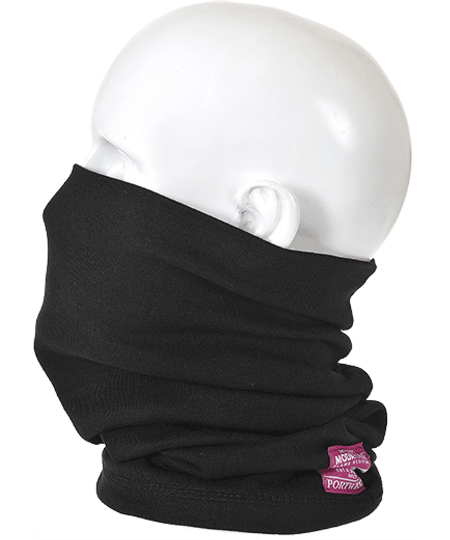 Guler ignifug, antistatic Portwest FR19, 60% modacrilic, 39% bumbac, 1% fibra de carbon, 400g