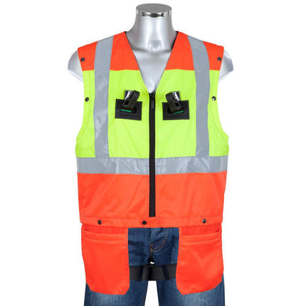 Centura integrata in vesta reflectorizanta Vertiqual HIGHLIGHT PLUS