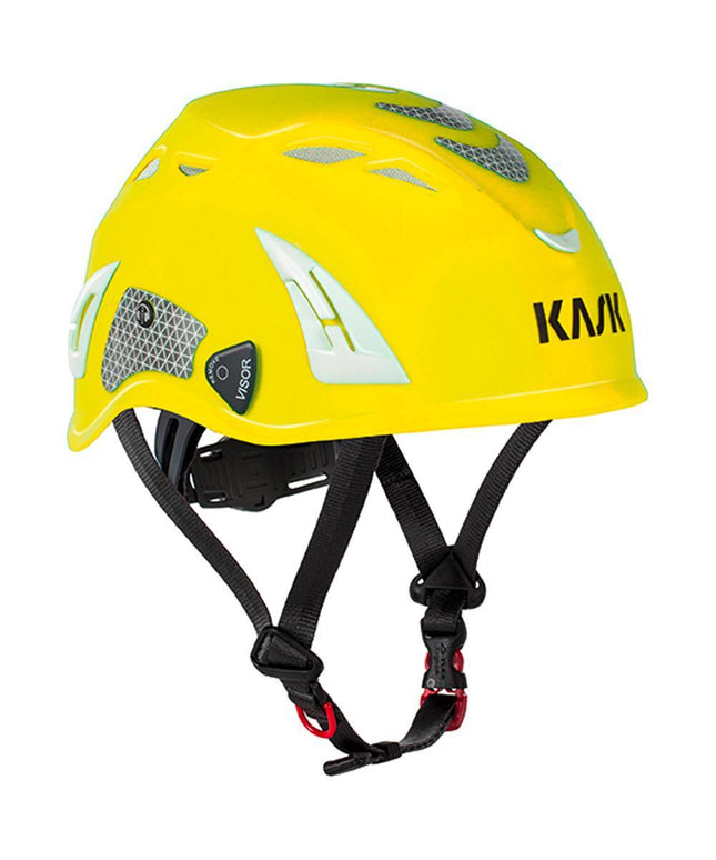 Casca de protectie KASK SUPERPLASMA HI VIZ, alpinism, lucru la inaltime, reflectorizanta