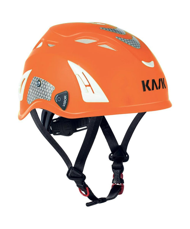 Casca de protectie KASK SUPERPLASMA HI VIZ, alpinism, lucru la inaltime, reflectorizanta