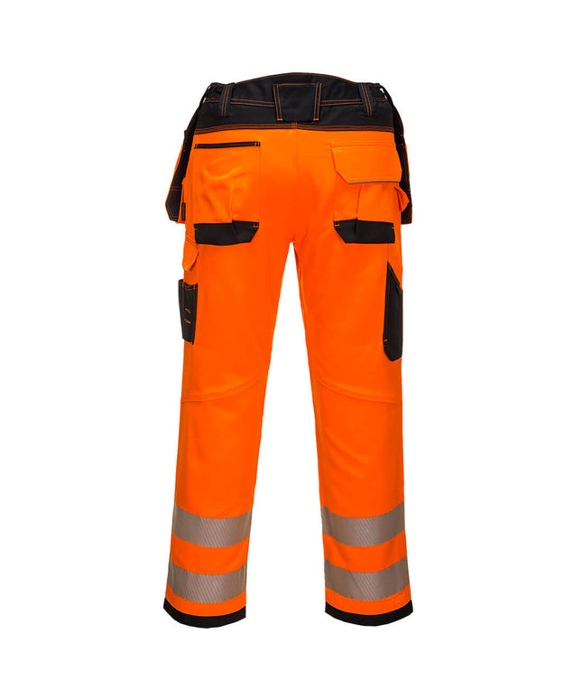 Pantaloni reflectorizanti Portwest STRETCH HOLSTER PW3 PW306, 65% poliester, 33% bumbac, 2% elastan, 245g
