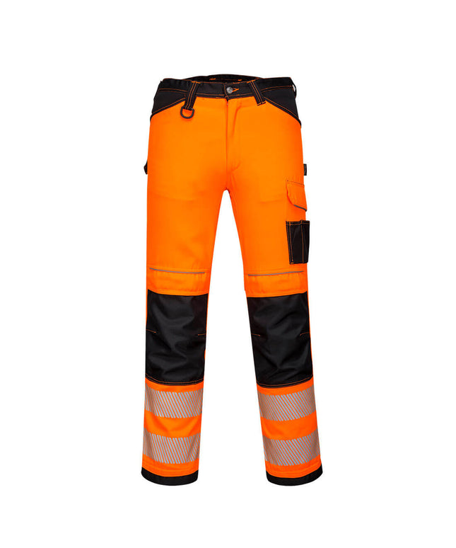 Pantaloni reflectorizanti dama Portwest PW385 PW3, 65% poliester, 33% bumbac, 2% elastan, 245g