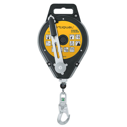 Opritor de cadere Vertiqual R-CREW 300, retractabil